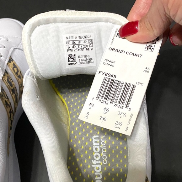 adidas Grand Court Animal Sneakers - Picture 10 of 10